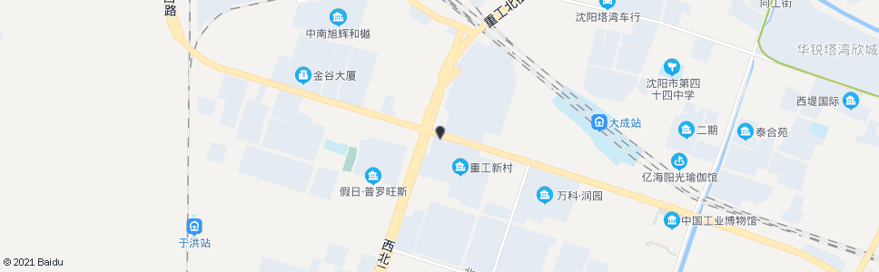 沈阳北一路钢材市场_公交站地图_沈阳公交_妙搜公交查询2024