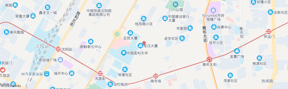 沈阳和平大街八纬路_公交站地图_沈阳公交_妙搜公交查询2024