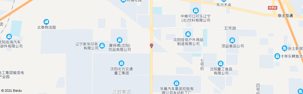 沈阳中央大街六号路_公交站地图_沈阳公交_妙搜公交查询2024