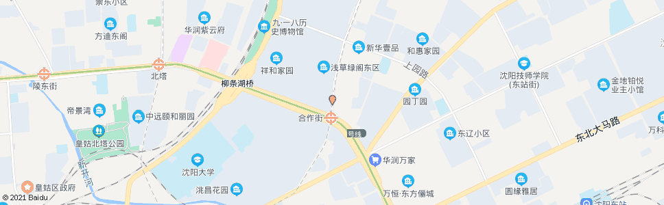 沈阳华美英语学校_公交站地图_沈阳公交_妙搜公交查询2024