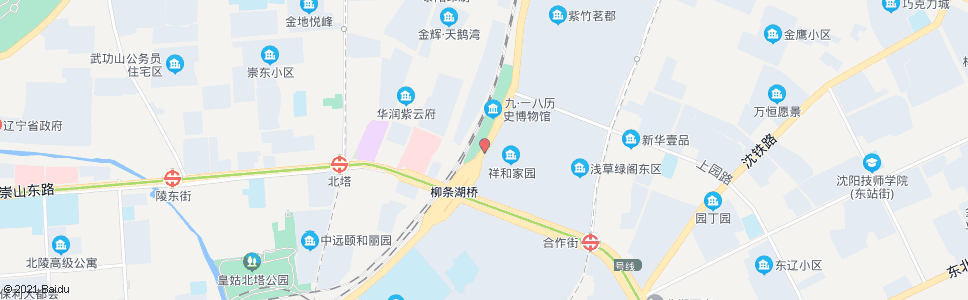 沈阳九一八历史博物馆_公交站地图_沈阳公交_妙搜公交查询2024