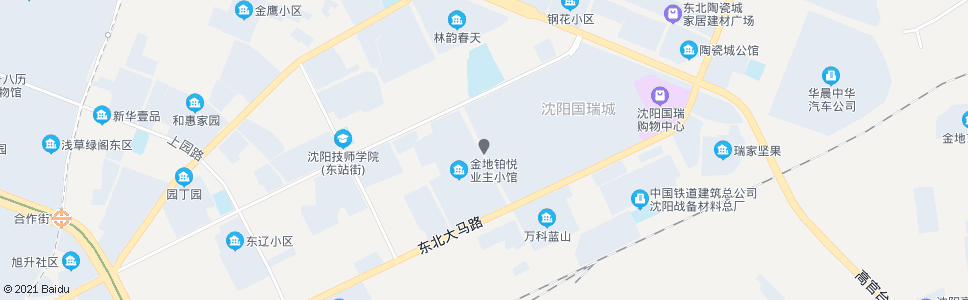 沈阳东建街_公交站地图_沈阳公交_妙搜公交查询2024