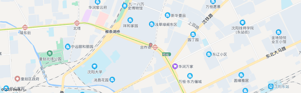 沈阳市胸科医院_公交站地图_沈阳公交_妙搜公交查询2024