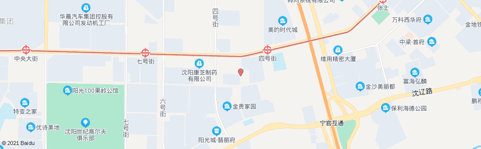 沈阳三号街纺织厂_公交站地图_沈阳公交_妙搜公交查询2025