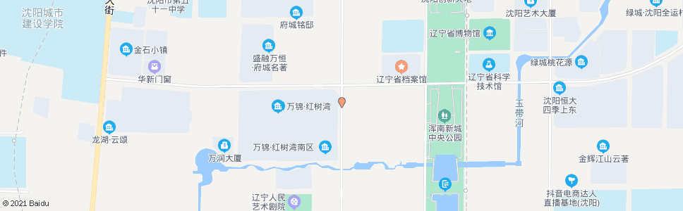 沈阳智慧大街全运五路_公交站地图_沈阳公交_妙搜公交查询2024