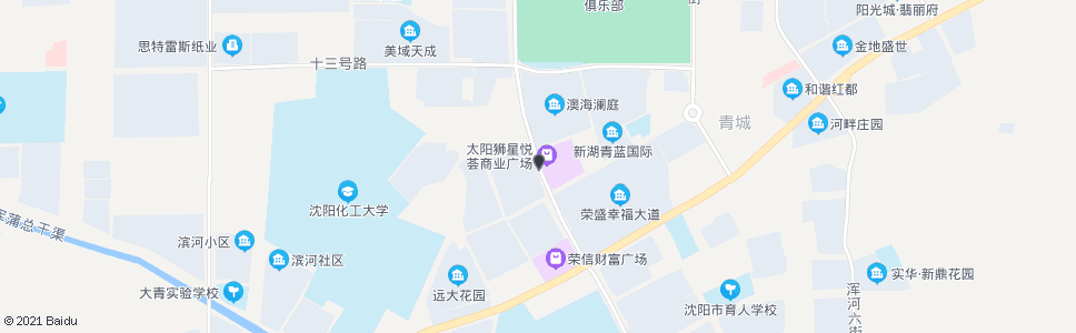 沈阳中央大街十四号路_公交站地图_沈阳公交_妙搜公交查询2024