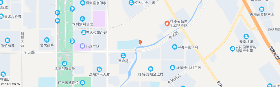 沈阳桃仙街全运路_公交站地图_沈阳公交_妙搜公交查询2024