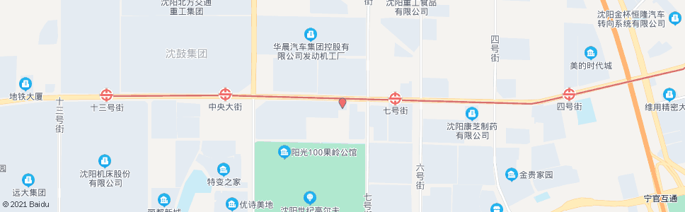 沈阳开发大路(中央大街)_公交站地图_沈阳公交_妙搜公交查询2024