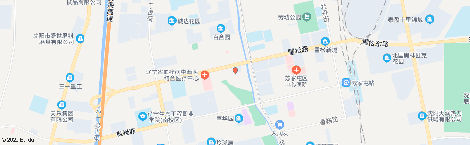 沈阳公园商场南门_公交站地图_沈阳公交_妙搜公交查询2024