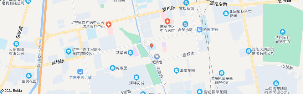 沈阳解放小学_公交站地图_沈阳公交_妙搜公交查询2024