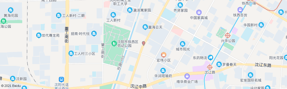 沈阳保工街南十二路_公交站地图_沈阳公交_妙搜公交查询2024