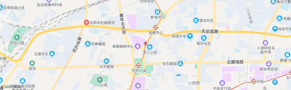 沈阳惠工街哈尔滨路_公交站地图_沈阳公交_妙搜公交查询2024