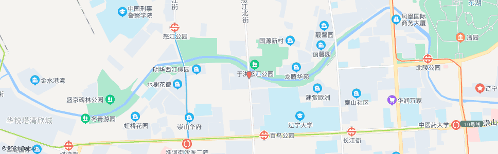 沈阳怒江北街新开河_公交站地图_沈阳公交_妙搜公交查询2024