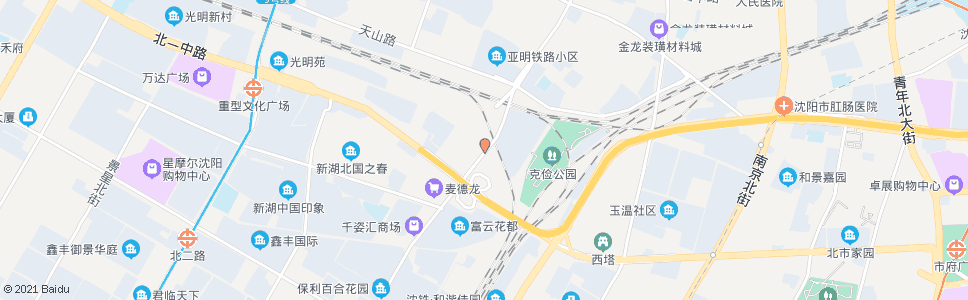 沈阳兴工北街_公交站地图_沈阳公交_妙搜公交查询2025