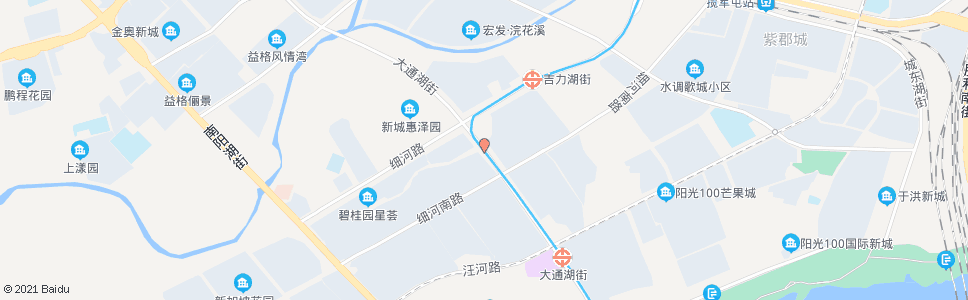 沈阳大通湖街细河路_公交站地图_沈阳公交_妙搜公交查询2024