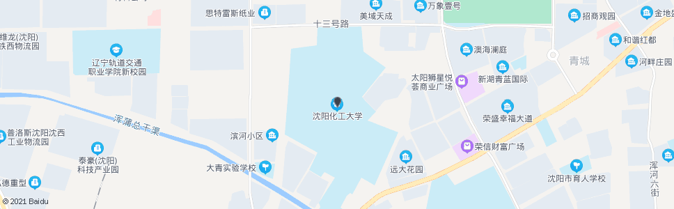 沈阳沈阳化工学院_公交站地图_沈阳公交_妙搜公交查询2025