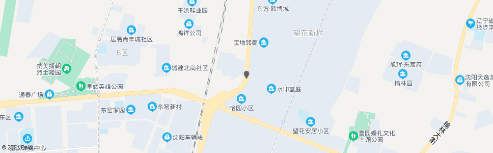 沈阳望花新村木材市场_公交站地图_沈阳公交_妙搜公交查询2024