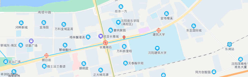 沈阳沈音南校区南_公交站地图_沈阳公交_妙搜公交查询2024