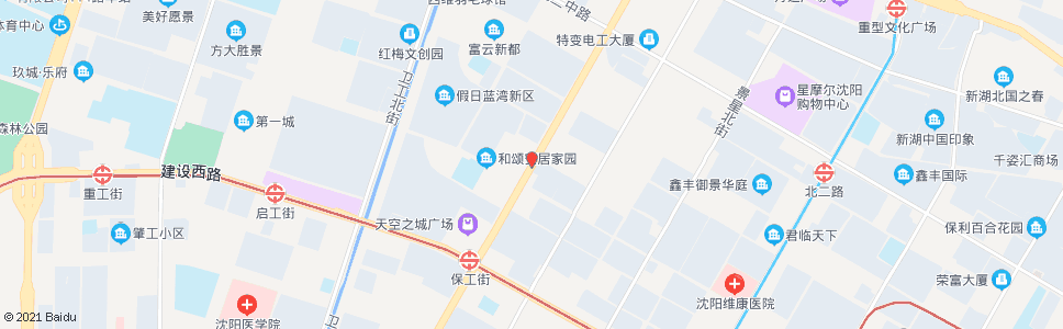 沈阳市交通技术学校东_公交站地图_沈阳公交_妙搜公交查询2024