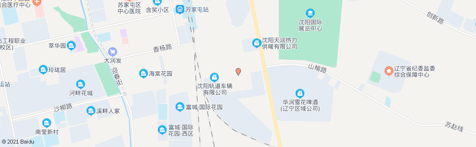 沈阳铁路客车厂_公交站地图_沈阳公交_妙搜公交查询2025