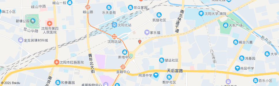 沈阳惠工广场东(虎跃快客)_公交站地图_沈阳公交_妙搜公交查询2024