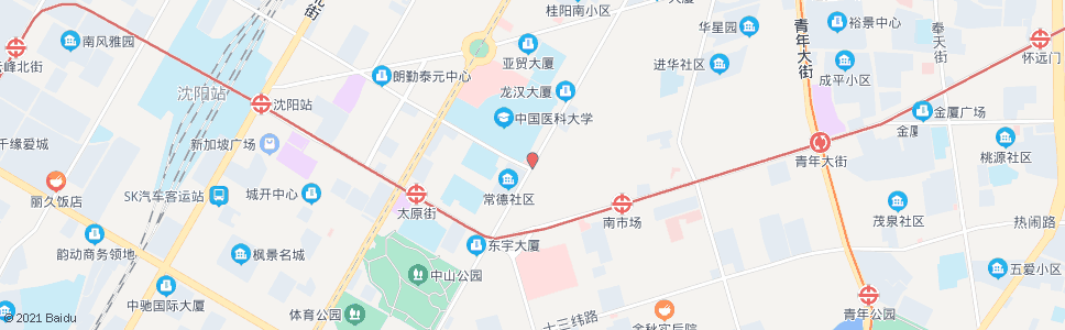 沈阳和平大街十纬路_公交站地图_沈阳公交_妙搜公交查询2024