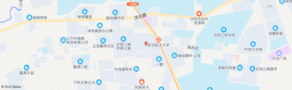 沈阳道义大街蒲昌路_公交站地图_沈阳公交_妙搜公交查询2024