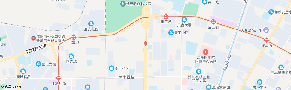 沈阳重工街南七路_公交站地图_沈阳公交_妙搜公交查询2024