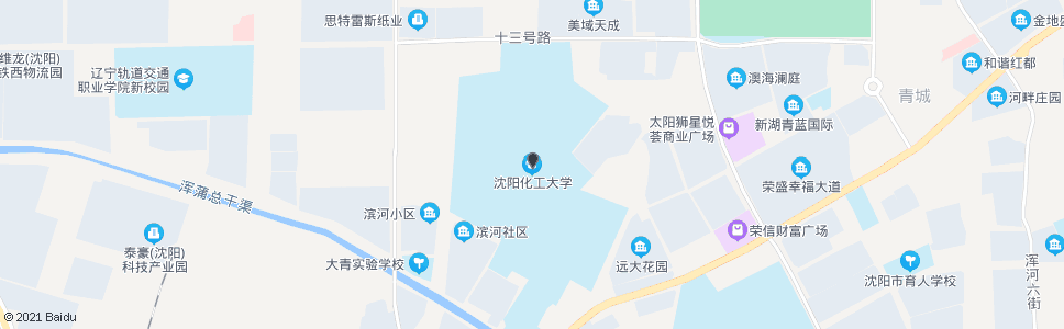 沈阳沈阳化工学校_公交站地图_沈阳公交_妙搜公交查询2024