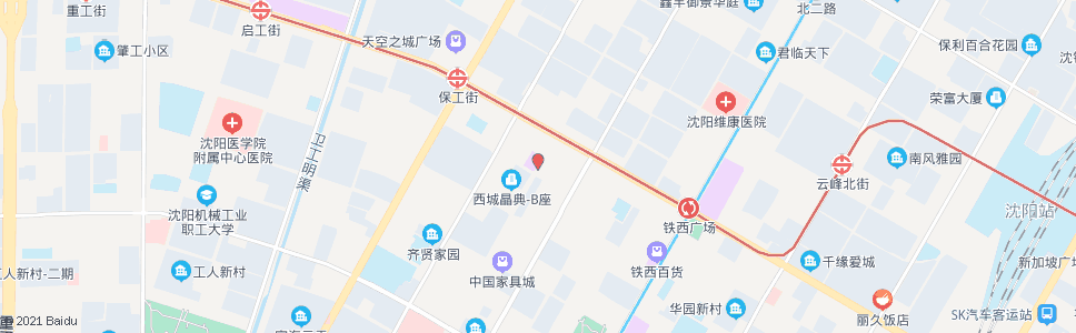 沈阳南六路兴顺街_公交站地图_沈阳公交_妙搜公交查询2024