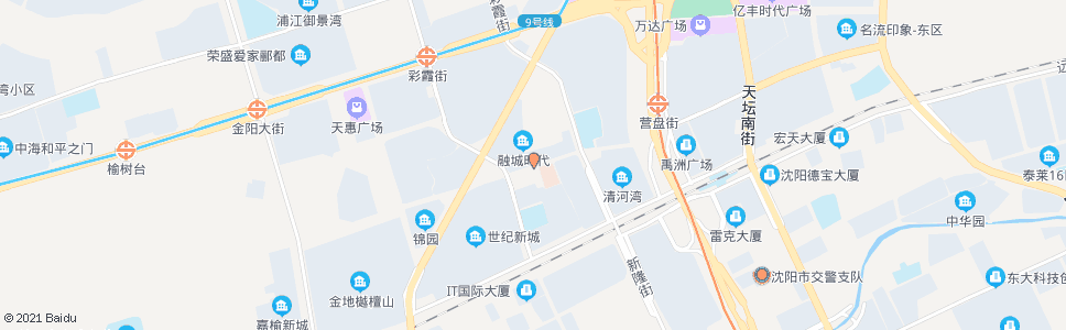 沈阳浑南新区医院_公交站地图_沈阳公交_妙搜公交查询2024