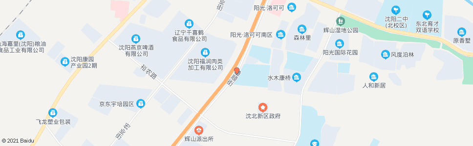 沈阳蒲北路通顺街_公交站地图_沈阳公交_妙搜公交查询2024