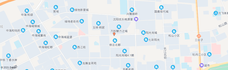 沈阳松山路宁江东街_公交站地图_沈阳公交_妙搜公交查询2024