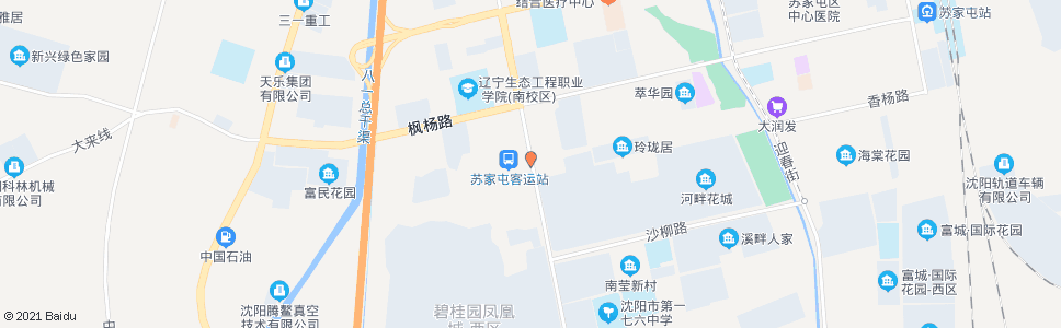 沈阳苏家屯新客运站_公交站地图_沈阳公交_妙搜公交查询2024