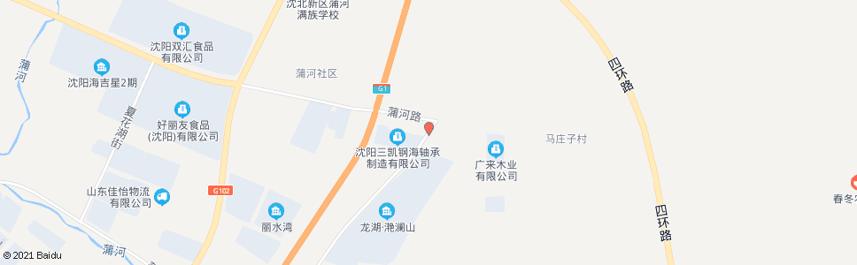 沈阳通顺街蒲河大道_公交站地图_沈阳公交_妙搜公交查询2024