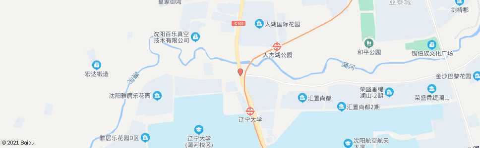 沈阳蒲南路道义大街_公交站地图_沈阳公交_妙搜公交查询2024