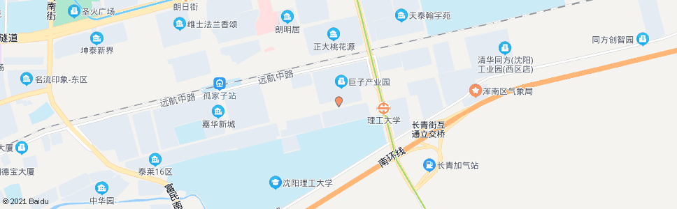 沈阳巨子模具厂_公交站地图_沈阳公交_妙搜公交查询2024