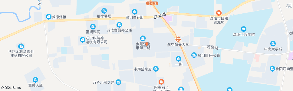 沈阳蒲昌路道义二街_公交站地图_沈阳公交_妙搜公交查询2024