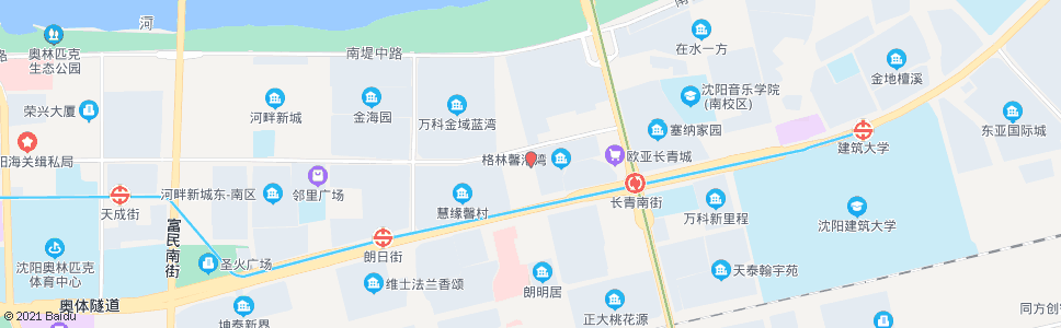 沈阳朗明街浑南中路_公交站地图_沈阳公交_妙搜公交查询2024