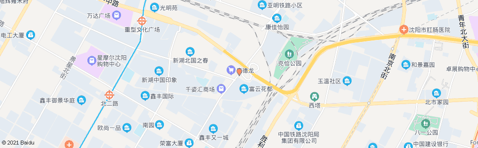 沈阳兴工街北一路_公交站地图_沈阳公交_妙搜公交查询2024