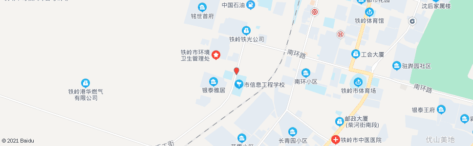 铁岭十九小学_公交站地图_铁岭公交_妙搜公交查询2024