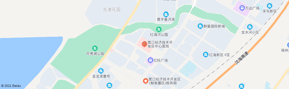 营口鲅鱼圈区中心医院_公交站地图_营口公交_妙搜公交查询2024