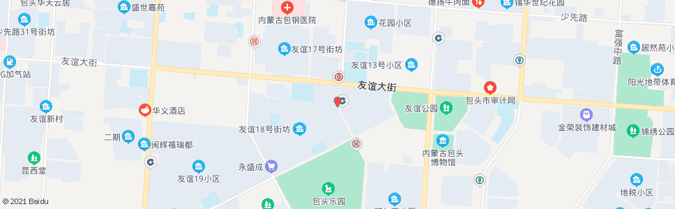 包头友谊蔬菜批发市场_公交站地图_包头公交_妙搜公交查询2024