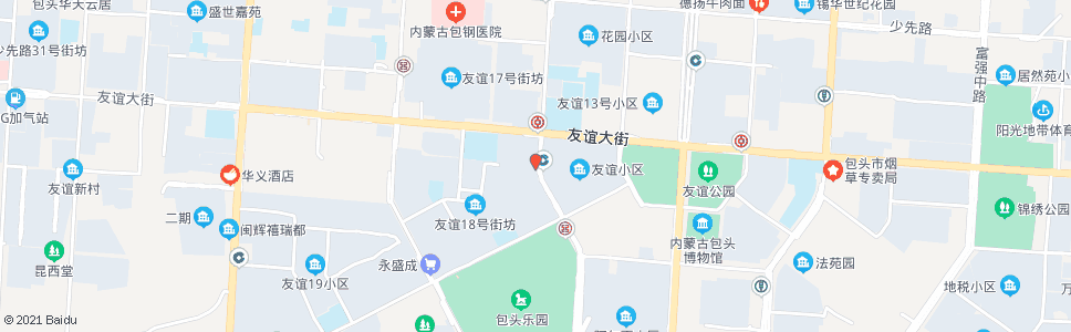 包头友谊菜市场_公交站地图_包头公交_妙搜公交查询2024