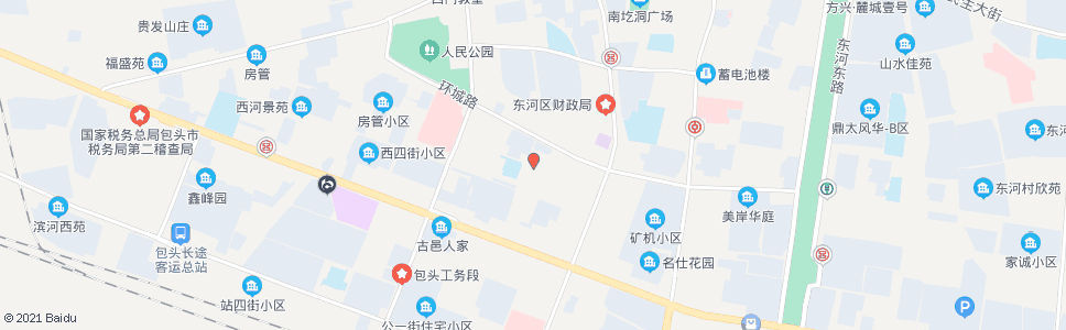 包头铁路宿舍_公交站地图_包头公交_妙搜公交查询2024