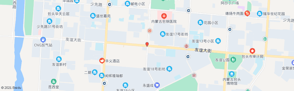 包头友谊市场_公交站地图_包头公交_妙搜公交查询2024