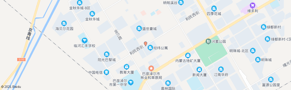 巴彦淖尔巴彦淖尔市艺校_公交站地图_巴彦淖尔公交_妙搜公交查询2024