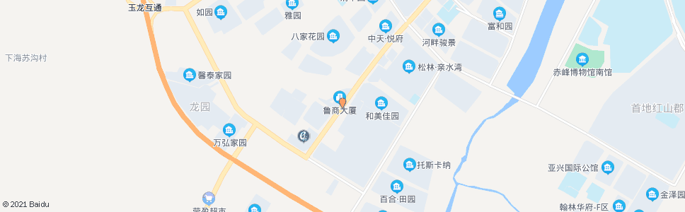 赤峰和美建材城A区_公交站地图_赤峰公交_妙搜公交查询2024