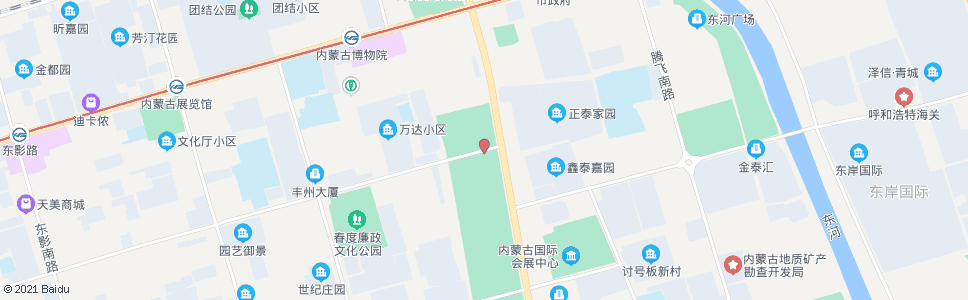 呼和浩特乌兰察布东街东口_公交站地图_呼和浩特公交_妙搜公交查询2024