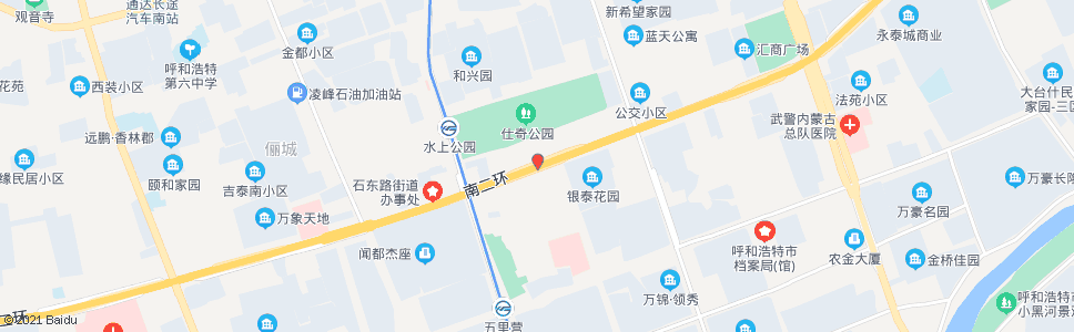 呼和浩特锡林郭勒南路站(呼市妇幼保健院)_公交站地图_呼和浩特公交_妙搜公交查询2024